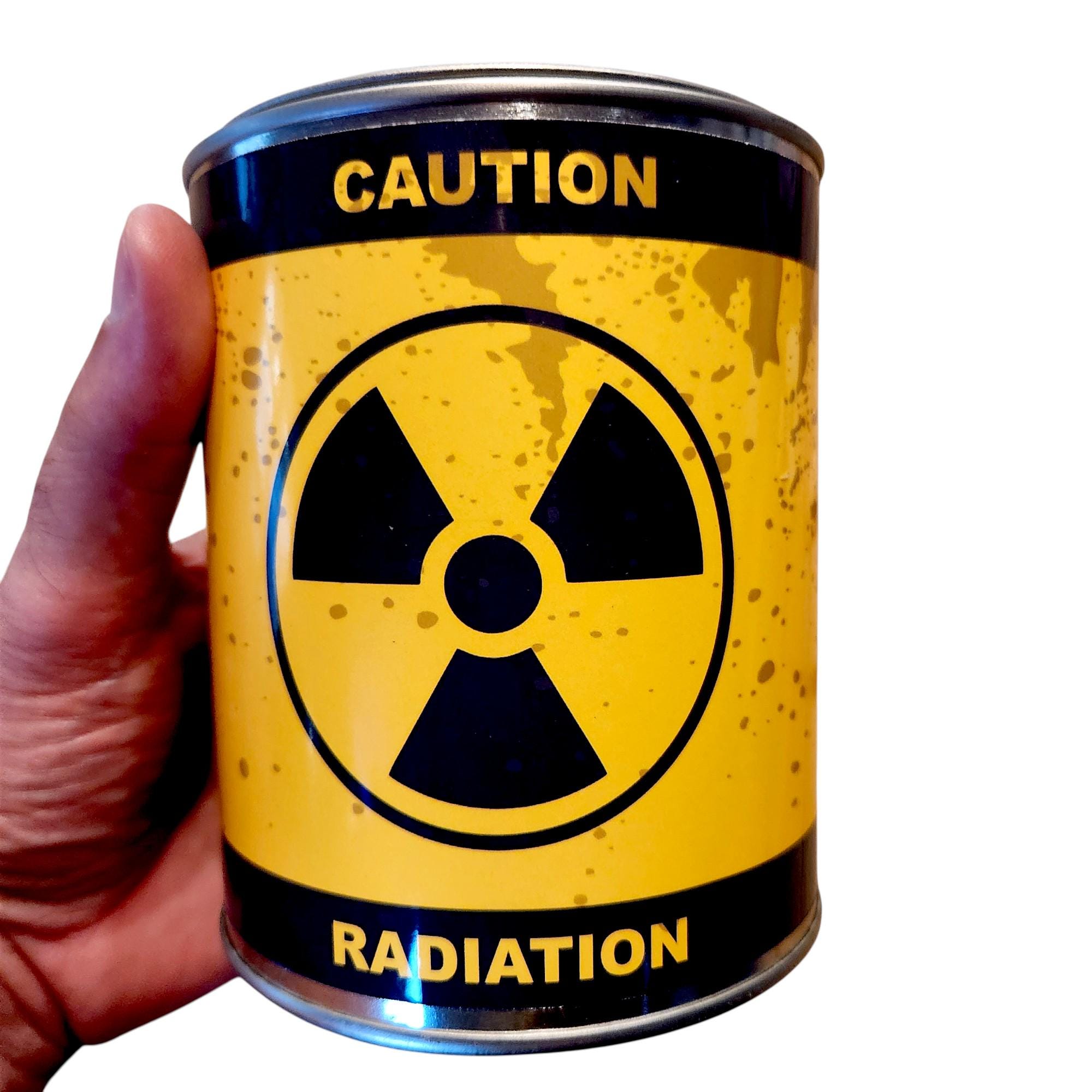 Radiation Plutonium 32 Oz Can Unique Gag Gift, Great for Storage