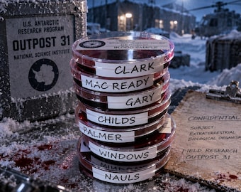 The Thing Blood Test Petri Dish Prop, Movie Replica, MacReady