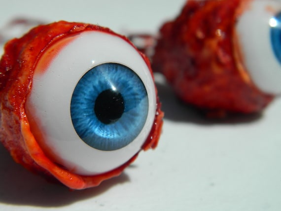 BESPORTBLE 2 Occhi Finti Sanguinanti In Lattice - Decorazione Horror Per Halloween, Accessori Spaventosi