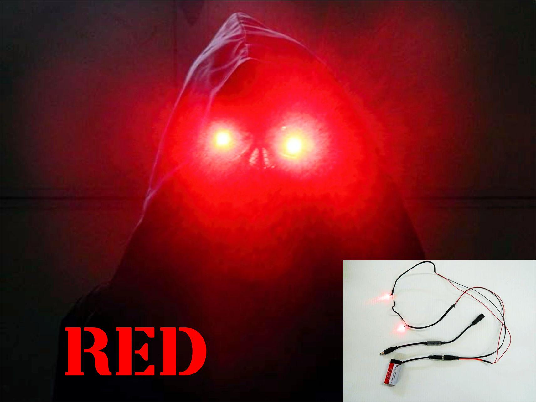 3mm Super Bright LED EYES Bendable Glasses With Effects Controller