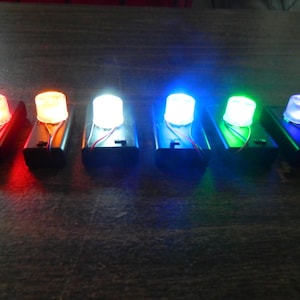 Battery Operated MiniLED Flood light for Halloween props and Haunted Houses