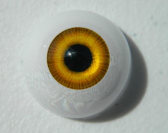 Pair of Life Size Realistic Human Acrylic Half round hollow back Eyes for Halloween PROPS, MASKS, DOLLS FW01