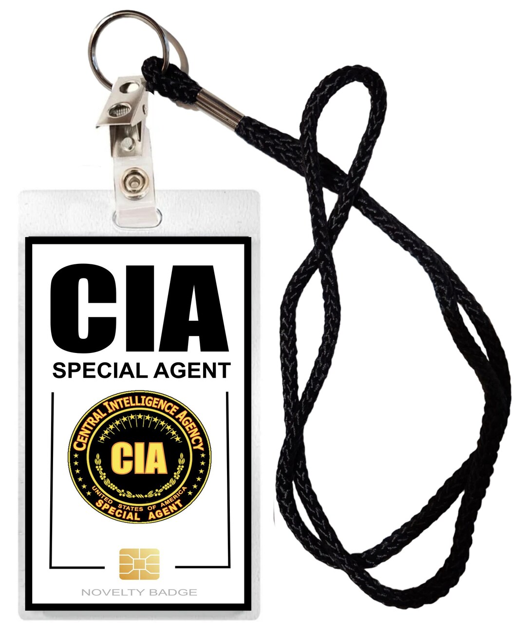 Novelty ID Security Badge CIA Halloween Costume Movie Prop Badge Etsy