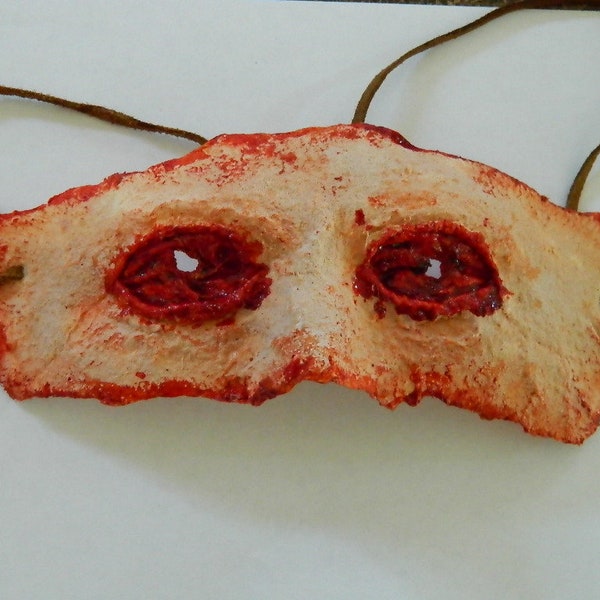 Halloween Horror Mask - Bloody Latex Gouged Out Eyes Mask - Hand made