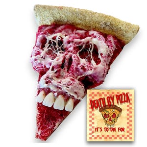 トップス locofrank 773Four skull PIZZA OF DEATH Pizza Morte Skull by Sketchy Tank — MUNKTIKI