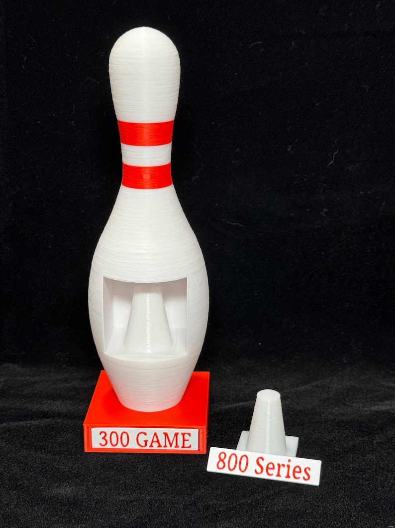 Bowling Pin Honor Score Ring Display – Proudly Display 300 Game or 800 ...