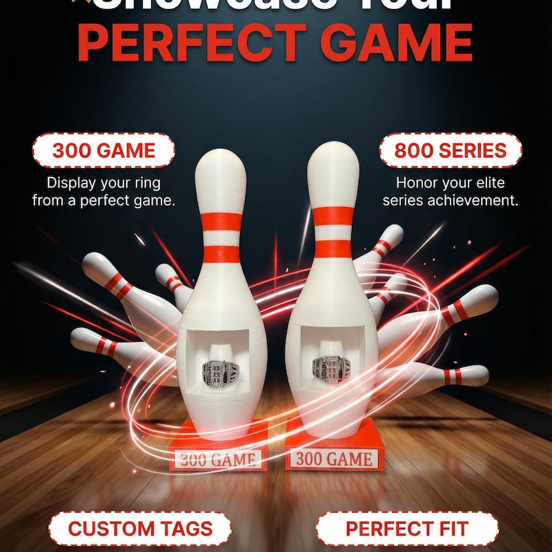 Bowling 800 Award - Etsy