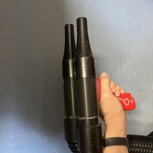 ProGrip Dual Hose Handle for Dog Dryers | Modular, Quick-Swap Grip for 1.25” Hoses | Wall-Hang Hook | Grooming Tool for Pros