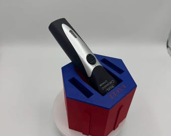 Kenchii Flash 5 Trimmer Organizer: Modular 3D Printed Grooming Station