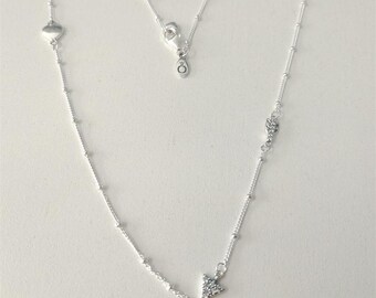 Pandora sterlingzilveren sprankelende pijl CZ-ketting 60 cm