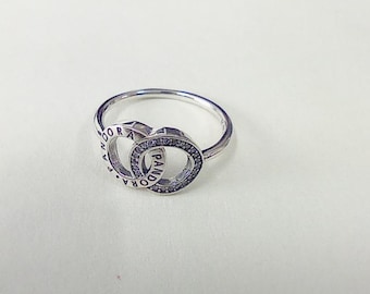 pandora circles ring s925 ale sterling silver