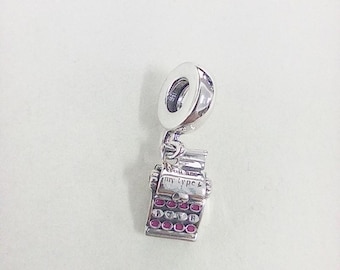 Pandora Typewriter Dangle Charm S925 ALE