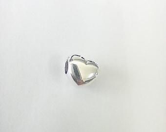 PANDORA Moments 925 Sterling Silver Puffy Polished Heart Charm