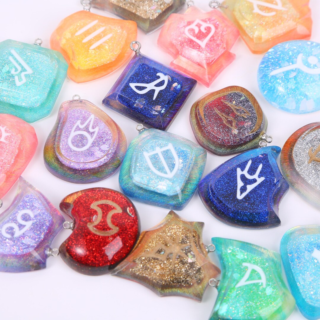 Final Fantasy XIV Job Crystal Resin – Glitter Sand Filled - Etsy