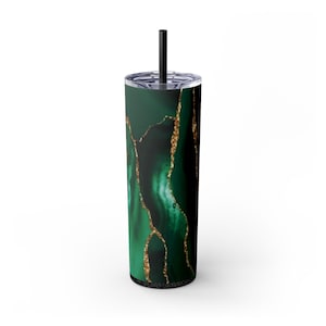 20 oz Skinny Tumbler with Straw