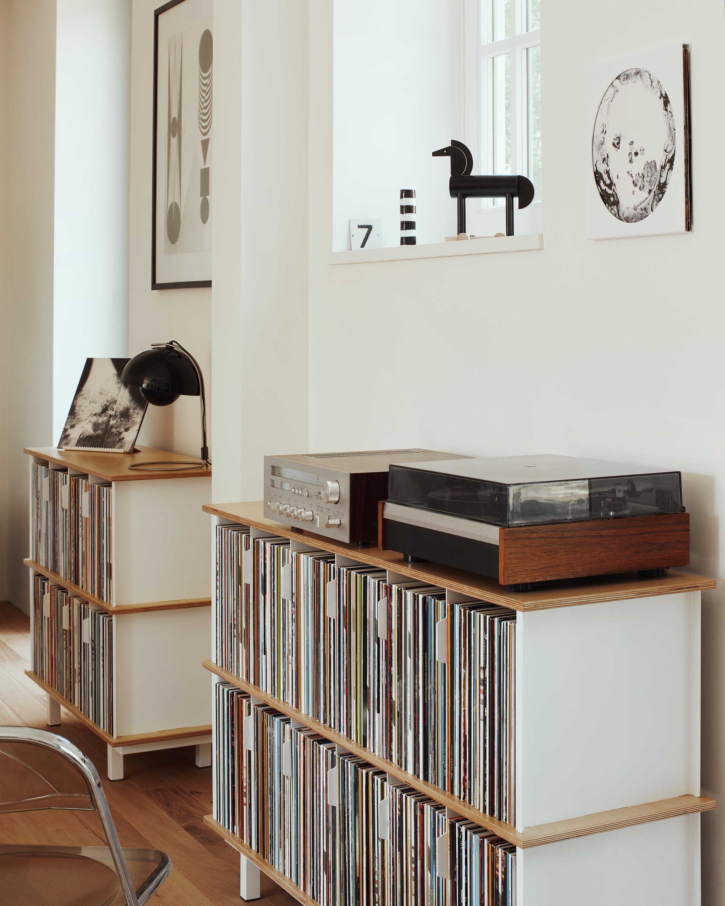 For the Record Modular Vinyl Storage Small, One Layer Holds 120 - 135 ...
