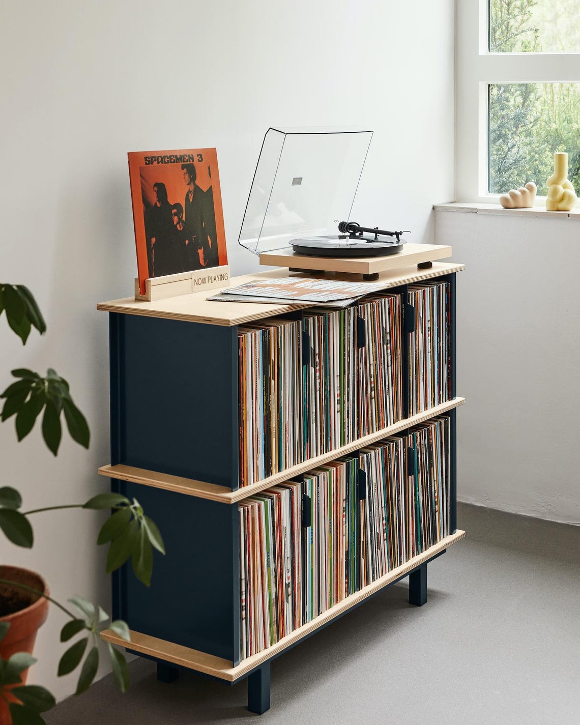 For the Record Modular Vinyl Storage Small, One Layer Holds 120 - 135 ...