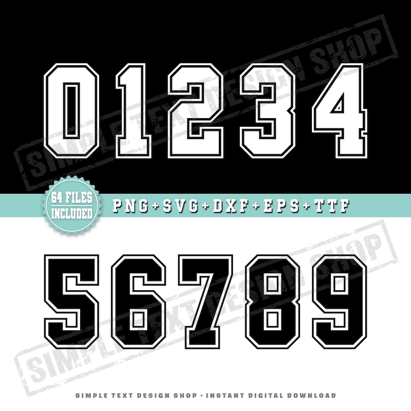 Numbered Football Jersey - Etsy