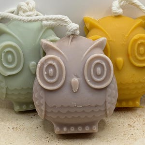Owl Soap on a Rope