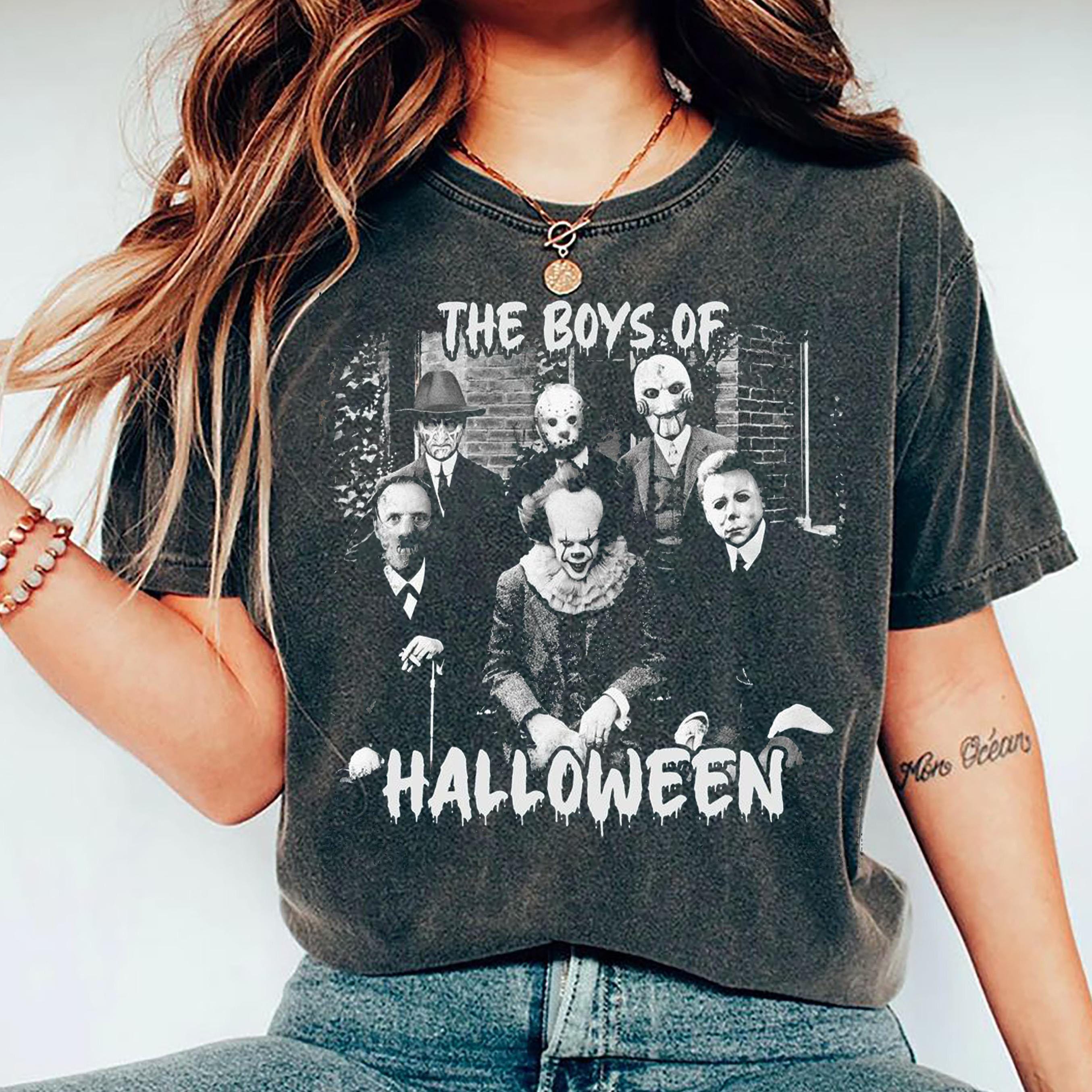 The Boys Of Halloween Shirt, Horror Movie Character Shirt, Fall Shirt, Halloween Tee