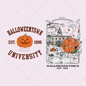 Halloweentown University Est 1998 Png Digital Download, Halloweentown Png, HalloweenTown 1998 Png