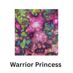 Tie-Dye with Ice! Complete Kit, Professional-Grade! Warrior Princess