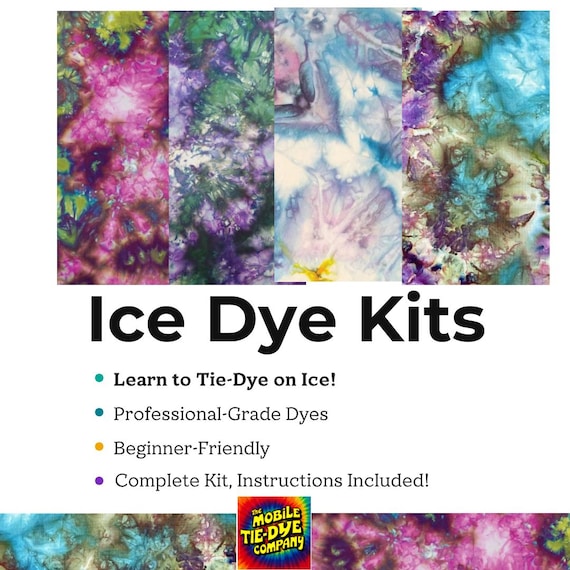 Tie-Dye with Ice! Complete Kit, Professional-Grade!