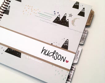 baby memory book etsy