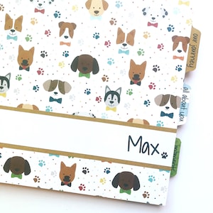 Puppy journal & dog memory book | A great new puppy gift or gift for a dog owner | Remember puppy's first moments in this keepsake journal