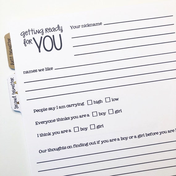 Pregnancy Journal Gender Neutral Pregnancy Journal Pregnancy Gift Pregnancy Book Pregnancy Planner Pregnancy Present Sunshine - 