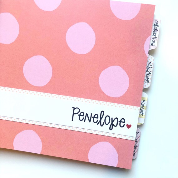 personalized baby photo album