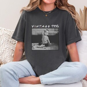Personalized Birthday Shirt, Custom Photo and Year Birthday Shirt, Custom 30th 40th Birthday Gift, Comfort Colors Vintage 1995 Shirt, A068