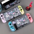 Cute Splatoon-Inspired Nintendo Switch Protective Case - Kawaii Anime NS OLED Case - Aesthetic Gaming Skin - Pastel Splatoon Joycon product logo