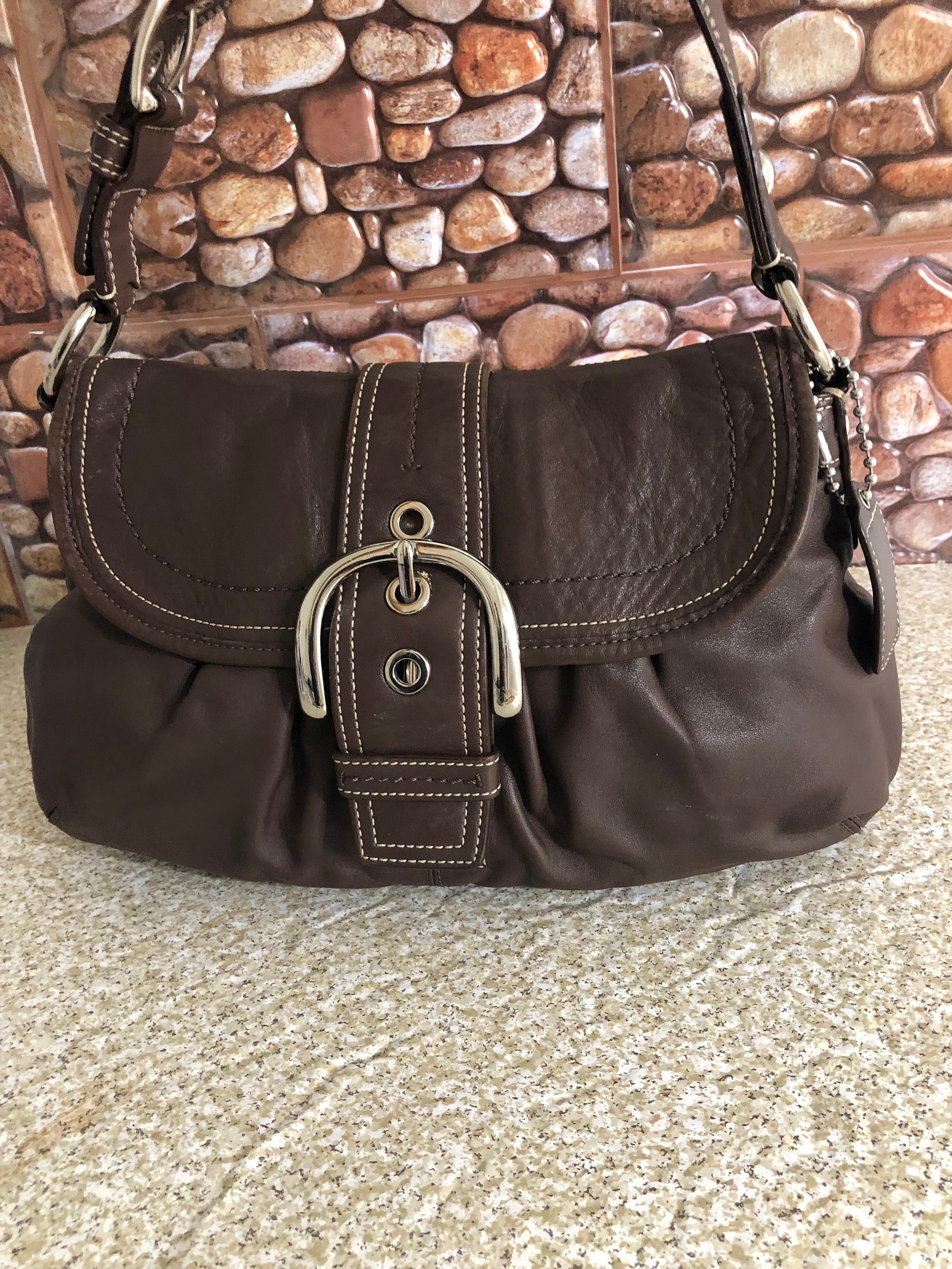 Every Thing Must Go Sale Vintage Coach Brown Leather Classic Soho