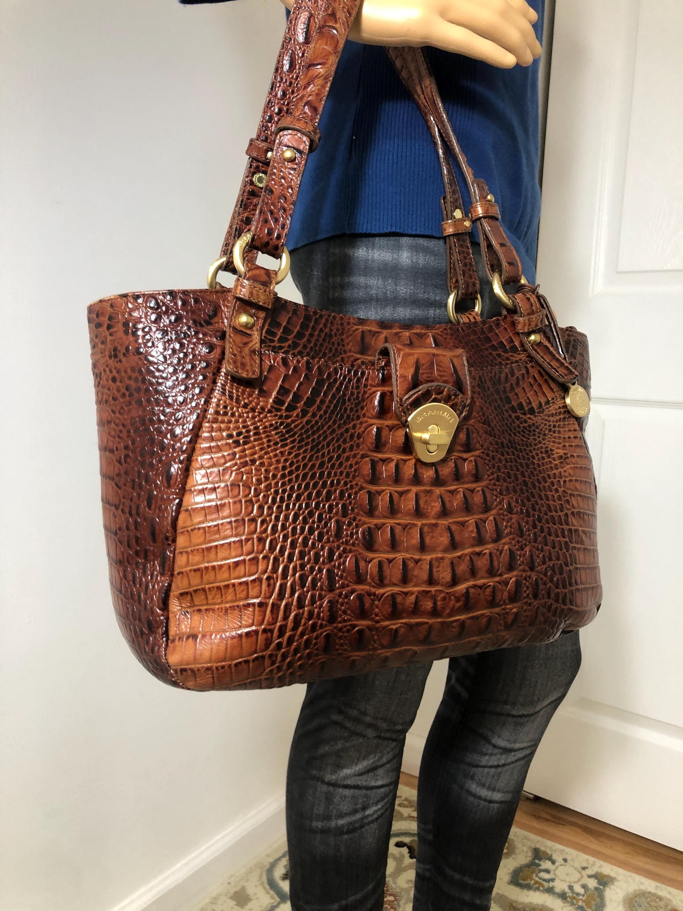 Every Thing Must Go Sale Vintage Brahmin Collette Pecan Melbourne