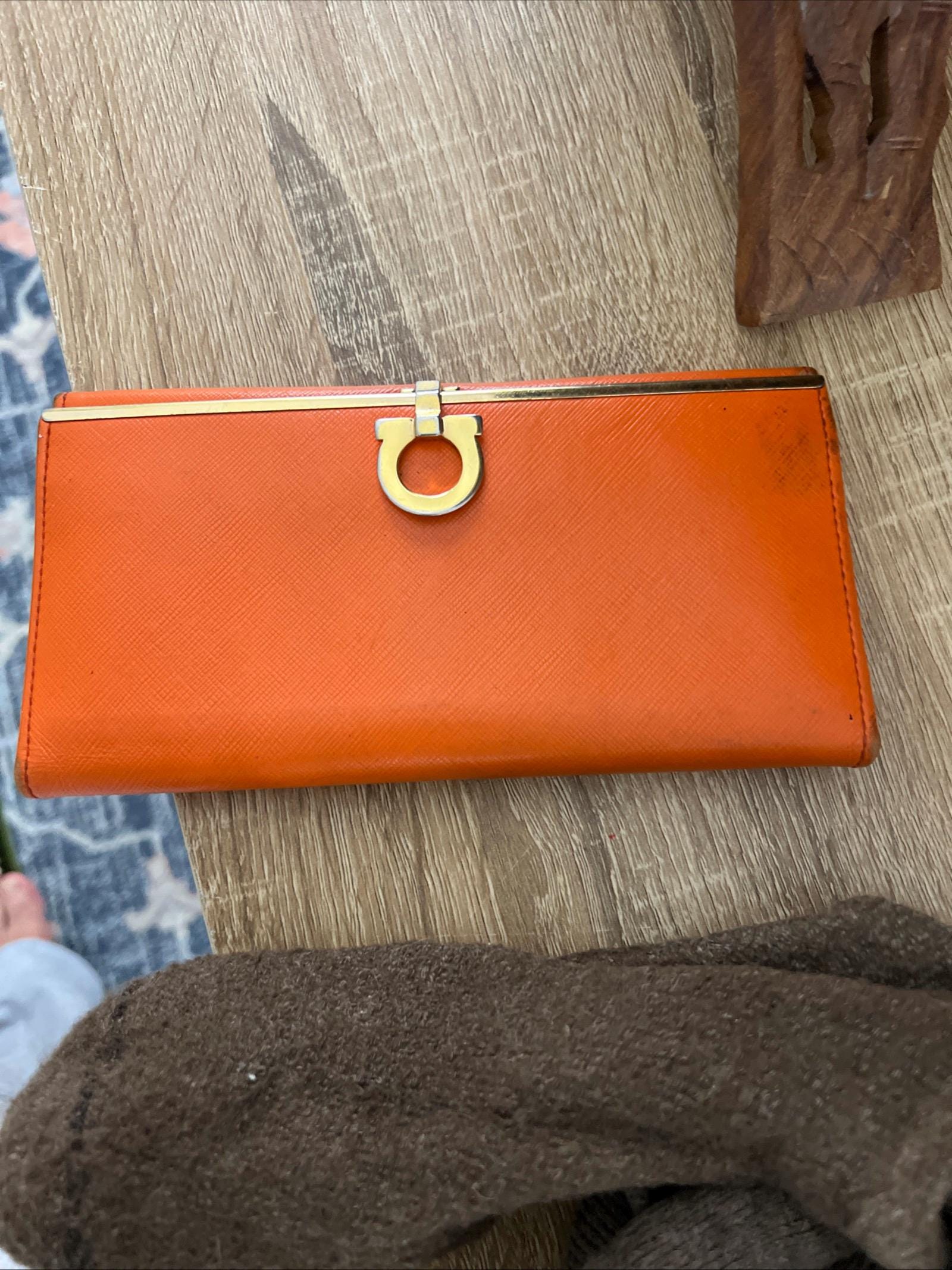 Vintage Ferragamo Wallet - Etsy