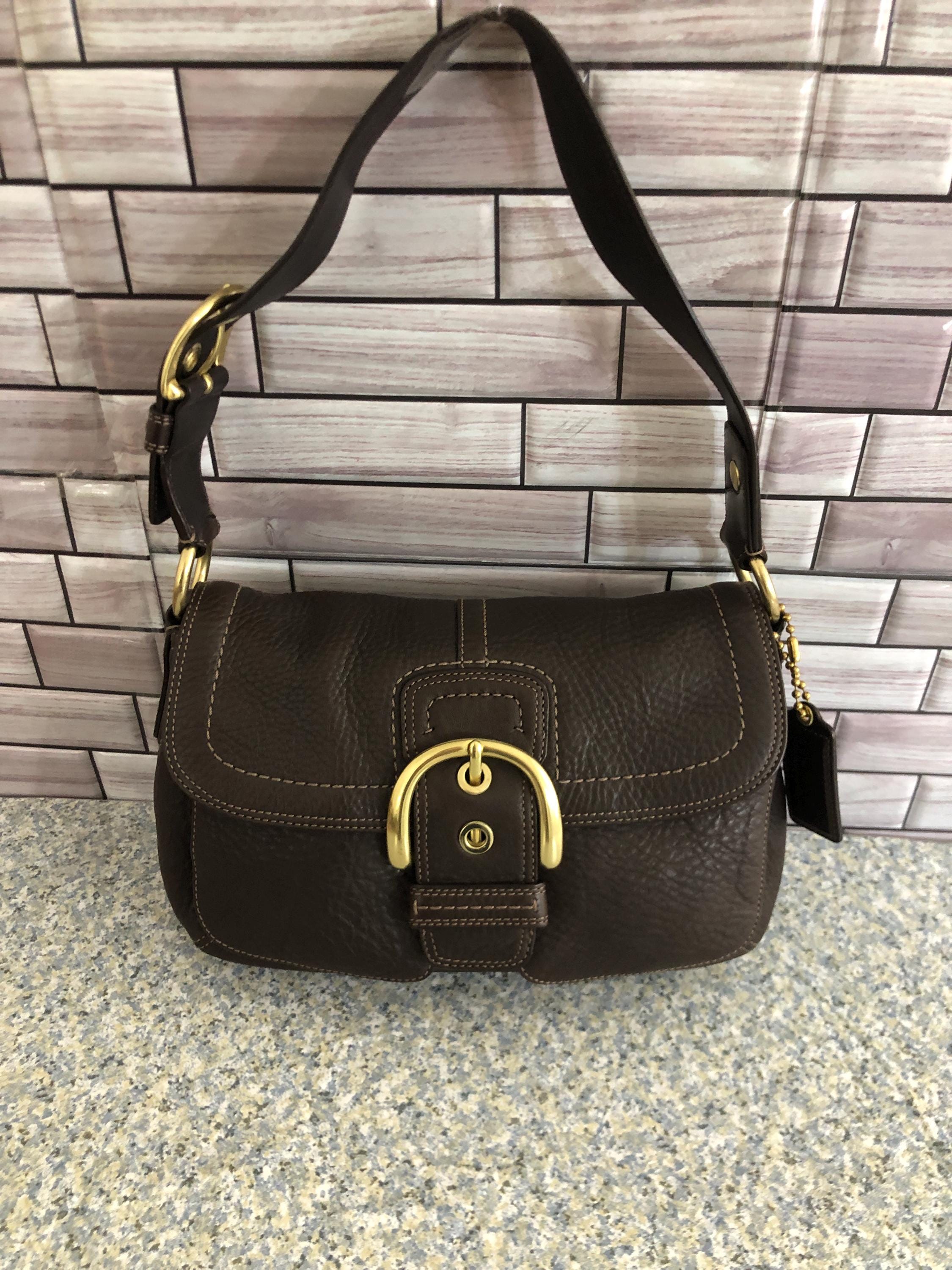 Coach Soho Flap - Etsy Coach Soho Flap - Etsy