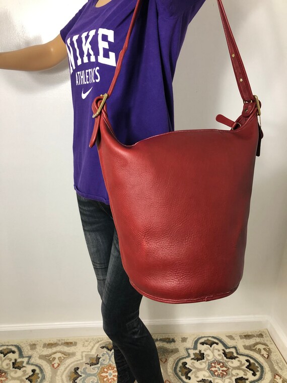 Labor Day Sale Vintage Coach Duffel Sac 