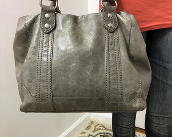 Frye grey purse Clearance