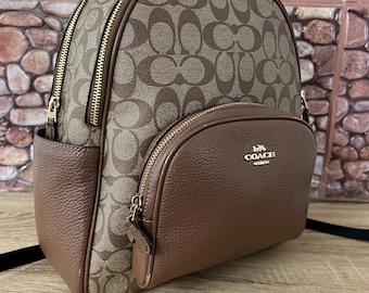 Silver Hardware! Coach Vintage Daypack Backpack Drawstring Black