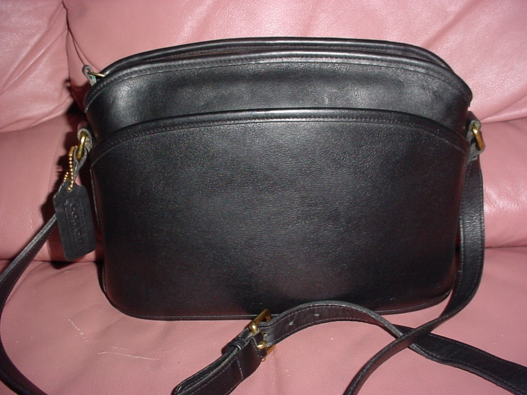 coach cross body bag black