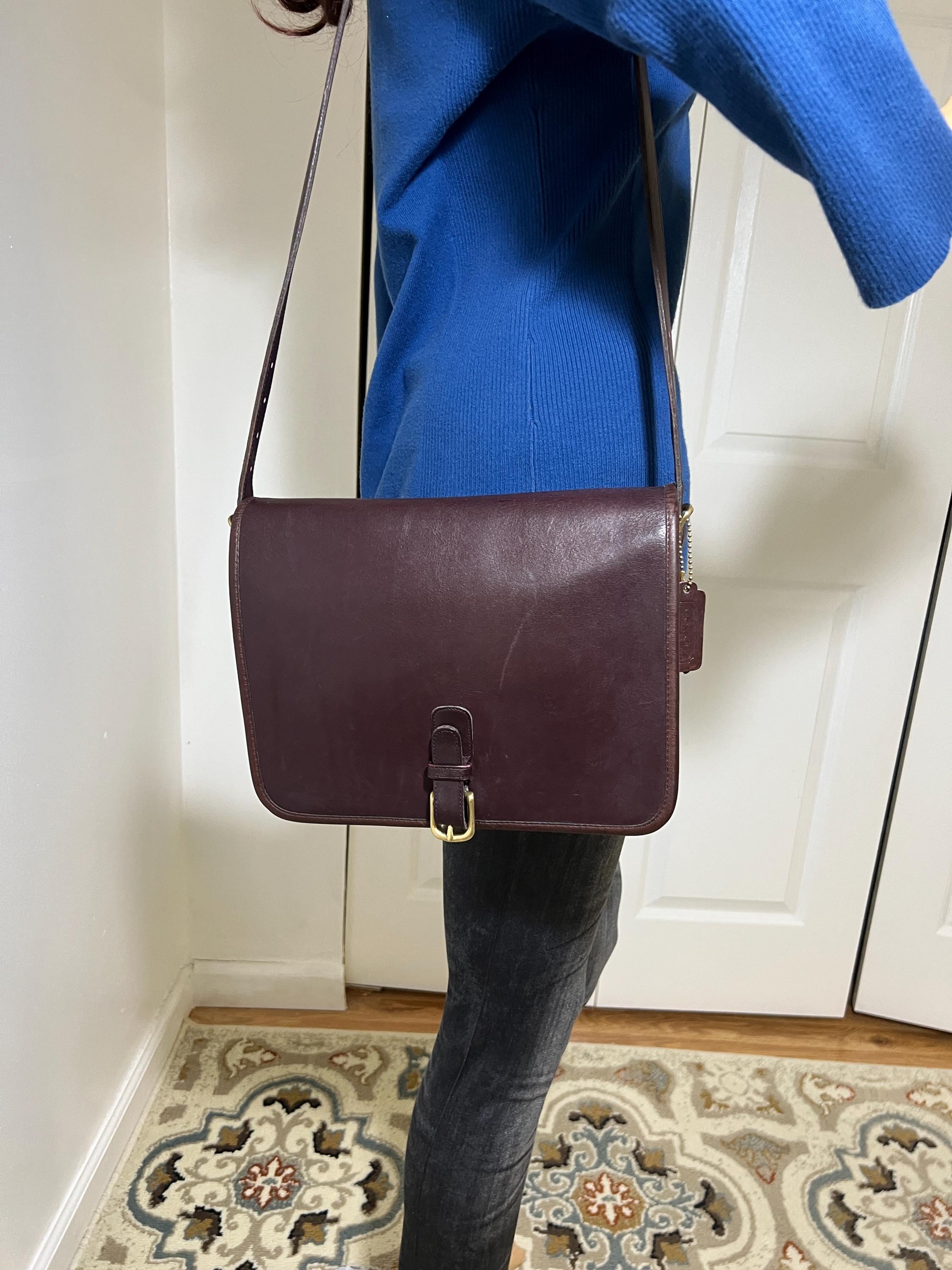 brown pouch waist old coach vintage バッグ RARE IN BAG CHRYSTIE オールドコーチ) COACH) (OLD COACH VINTAGE バッグ