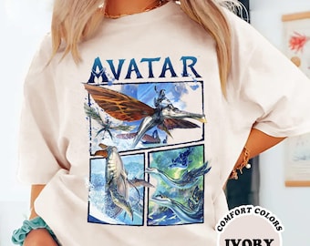 Avatar Comfort Colors Shirt, Avatar Movie T-Shirt, the Way to Water Shirt, Shirt For Avatar Fans