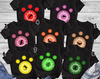Wild Kratts All Characters Costume T-Shirt, Wild Kratts Halloween Costume, Wild Kratts Family Matching, Wild Kratts Theme Halloween Party