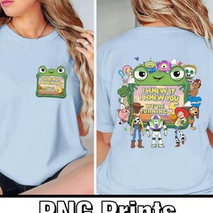 Personalized Toy Story Birthday PNG, Retro Toy Story 5 PNG Custom Design, Woody Buzz Jessie, Toy Story DisneyFamily Trip Digital Download image 2