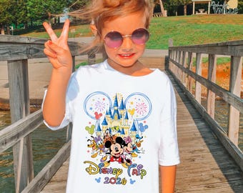 Personalized Disneyland Trip 2026 Shirt ,Mickey Shirt, Family Vacation Shirt, Disneyland Holiday Trip 2026 Shirt