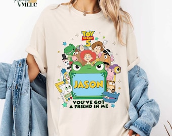 DisneyPixar Toy Story 5 Shirt, LilyPad Smarty Pans Buzz Lightyear, You've Got a Friend In Me Tee, DisneyPixar Fest, WDW Disneyland Girl Trip