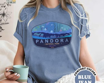 Comfort Colors Avatar Pandora National Park Shirt, Avatar The Way Of Water Shirt, Avatar Movie 2025, Avatar Fire And Ash, Disneyland Shirt