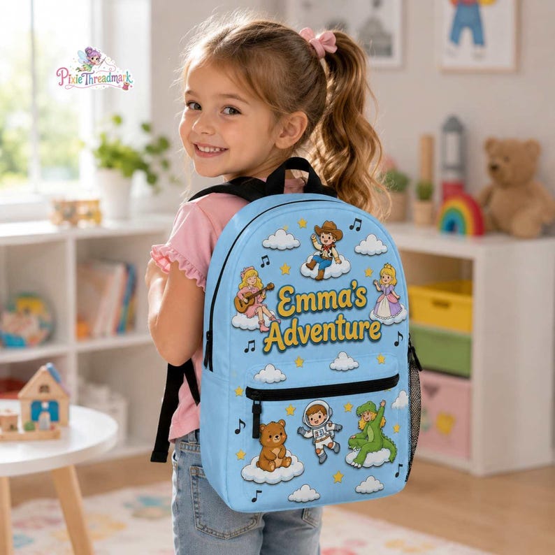 Disneyworld Toy Story 5 Jessie Musical Backpack, Toy Story 5 Movie 2026, Toy Story Land You've Got a Friend In Me Back To School Backpack image 1