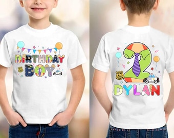 Personalized Zootopia Birthday Boy Shirt, Disneyland Family Birthday Shirt, Zootopia Nick Judy Birthday Shirt, Kid Birthday Gifts